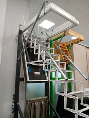 Чердачная лестница Aci Alluminio Fantozziscale Motorizzata Premium Чердачная лестница Aci Alluminio Fantozziscale Motorizzata Premium