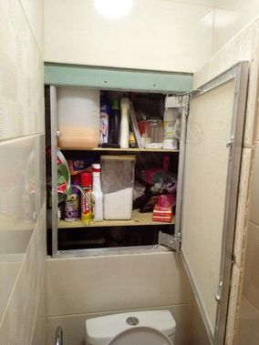 Люк под плитку Нажимной Секрет-Лайт 2 створки 870*500 Люк под плитку Нажимной Секрет-Лайт 2 створки 870*500