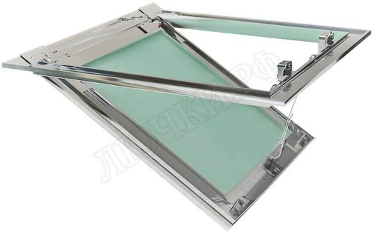 Люк под покраску Ультра для установки в стену, 2 створки, съёмная перегородка 700*1150 (посадочный размер 706*1156) Люк под покраску Ультра для установки в стену, 2 створки, съёмная перегородка 700*1150 (посадочный размер 706*1156)