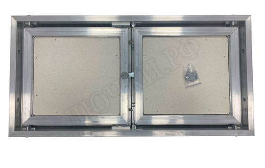 Люк под плитку Техно 2 створки 1800*900 Люк под плитку Техно 2 створки 1800*900