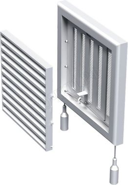 Решетка пластиковая Серия МВ 100 с бежевая Решетка пластиковая Серия МВ 100 с бежевая