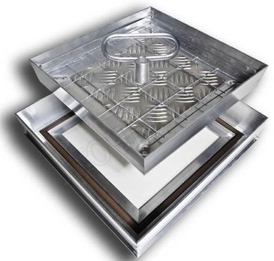 Напольный люк Премиум 54 мм, 1 створка Напольный люк Премиум 54 мм, 1 створка