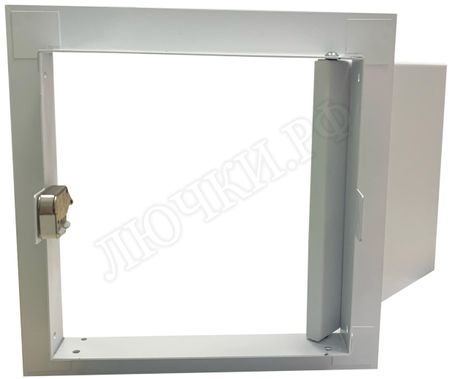 Сантехнический люк Комфорт, нажимной 500*1200, RAL 9003 муар Сантехнический люк Комфорт, нажимной 500*1200, RAL 9003 муар