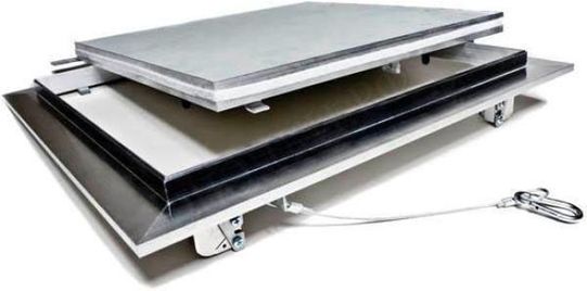 Люк под покраску Ультра для установки в стену, 2 створки, съёмная перегородка 700*1150 (посадочный размер 706*1156) Люк под покраску Ультра для установки в стену, 2 створки, съёмная перегородка 700*1150 (посадочный размер 706*1156)