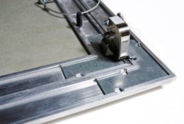 Люк под покраску Ультра для установки в стену, 2 створки, съёмная перегородка 700*1150 (посадочный размер 706*1156) Люк под покраску Ультра для установки в стену, 2 створки, съёмная перегородка 700*1150 (посадочный размер 706*1156)