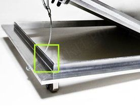 Люк под покраску Ультра для установки в стену, 2 створки, съёмная перегородка 700*1150 (посадочный размер 706*1156) Люк под покраску Ультра для установки в стену, 2 створки, съёмная перегородка 700*1150 (посадочный размер 706*1156)