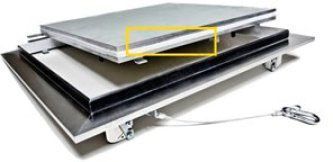 Люк под покраску Ультра для установки в стену, 2 створки, съёмная перегородка 700*1150 (посадочный размер 706*1156) Люк под покраску Ультра для установки в стену, 2 створки, съёмная перегородка 700*1150 (посадочный размер 706*1156)