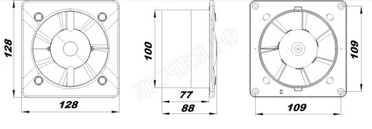 Вытяжной вентилятор Awenta System+, Silent, 100, KWS100, POE100, Бежевый, пластик Вытяжной вентилятор Awenta System+, Silent, 100, KWS100, POE100, Бежевый, пластик