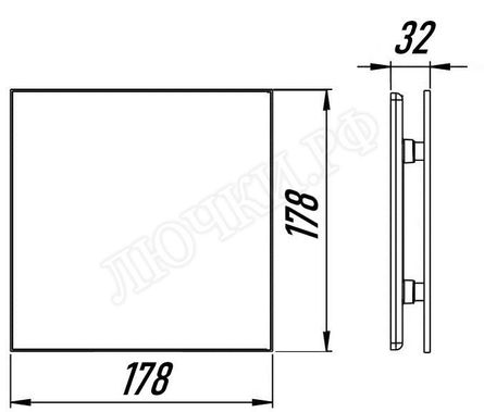 Вытяжной вентилятор Awenta System+, Turbo, 125, KWT125CTR, PTGR125P, Красный глянцевый, стекло Вытяжной вентилятор Awenta System+, Turbo, 125, KWT125CTR, PTGR125P, Красный глянцевый, стекло