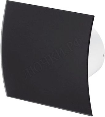 Вытяжной вентилятор Awenta System+, Silent, 100 KWS100M, Escudo, PECB100M, Чёрный матовый, пластик Вытяжной вентилятор Awenta System+, Silent, 100 KWS100M, Escudo, PECB100M, Чёрный матовый, пластик